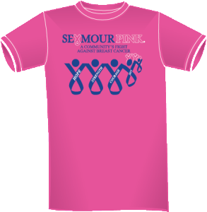 2015 Seymour Pink Logo T-Shirt